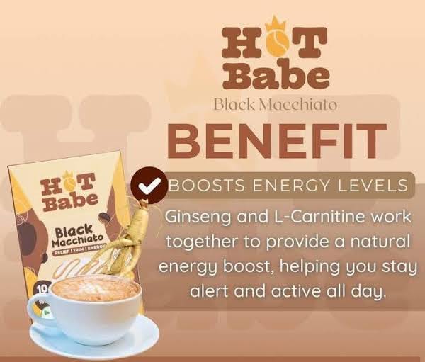 Kiray’s Hot Babe Black Macchiato - 10 sachets