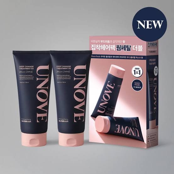 UNOVE Deep Damage Treatment 2x320ml - Duo Set (Cherry Blossom/Tender Bloom)
