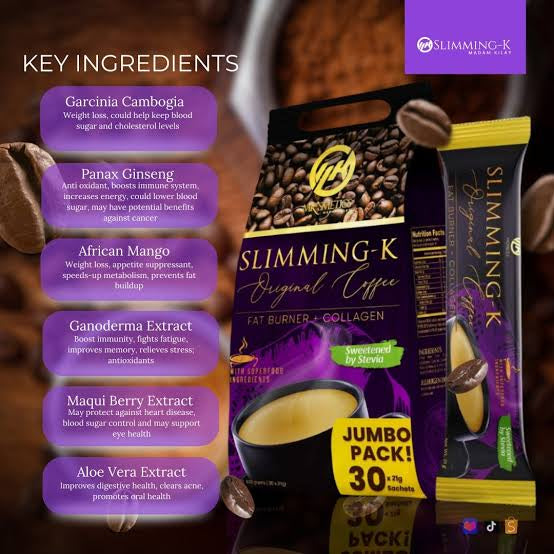 MK Cosmetics Slimming K Coffee Big Pouch 21gx30