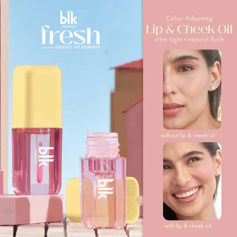 BLK Cosmetics Fresh Color Adapting Lip and Cheek Oil