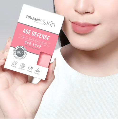 Organic Skin Japan Age Defense AntiAging Whitening Soap 100g Anti Aging