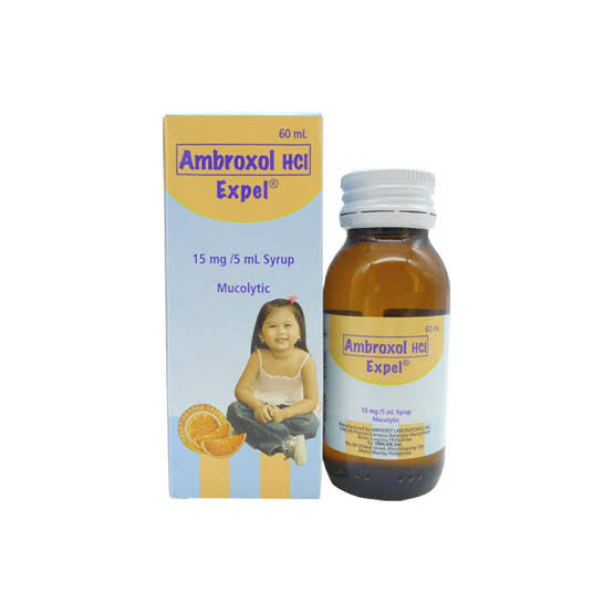 Ambroxol HCL Syrup 60ML 15mg/5ml Syrup