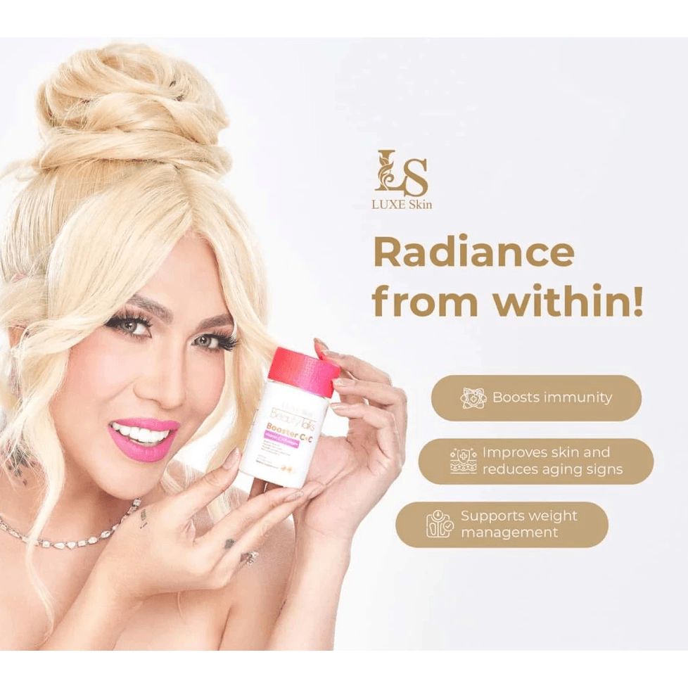 Luxe Slim - Luxe Skin Beauty Talks Booster C+C (Vitamin C + Collagen) - 500mg