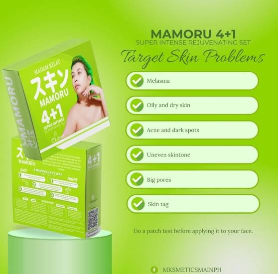 MK Cosmetics Mamoru 4+1 Super Intense Rejuvenating Set by Madam Kilay