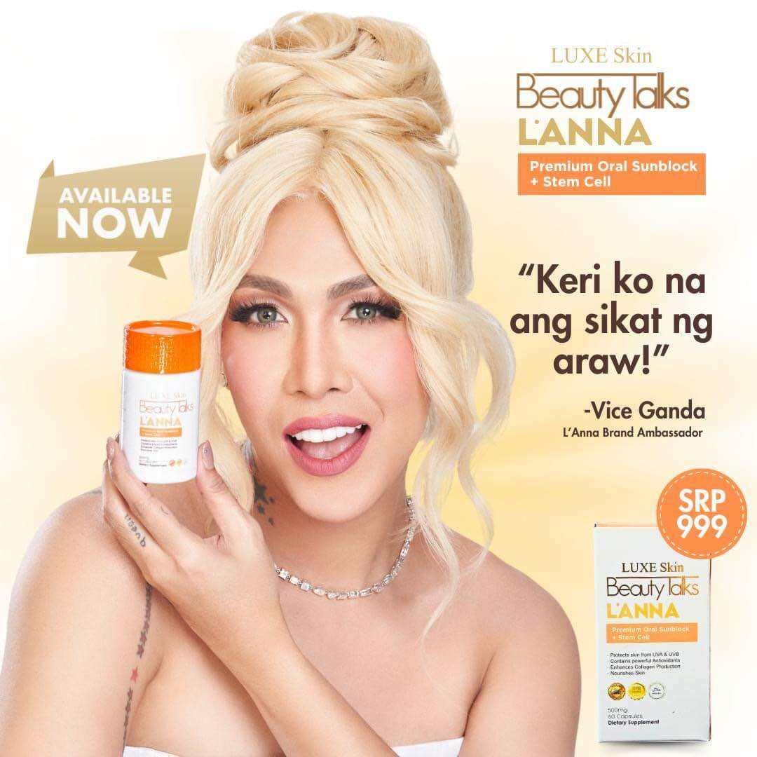 Luxe Slim - Luxe Skin Beauty Talks Lanna Premium Oral Sunblock + Stemcell - 60 capsules