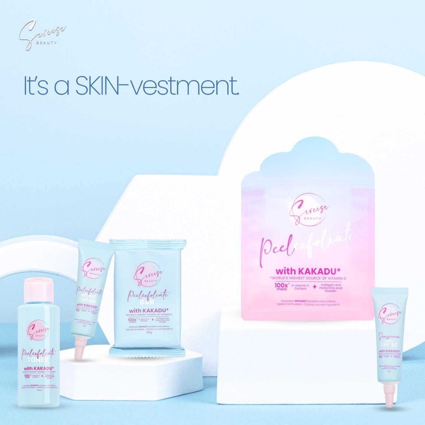 Sereese Beauty Peelexfoliate with Kakadu Set