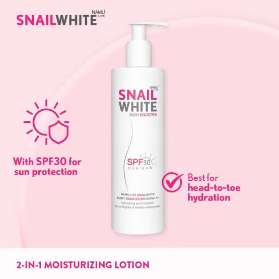 Namu SNAILWHITE Body Booster SPF30/PA+++ 350ml