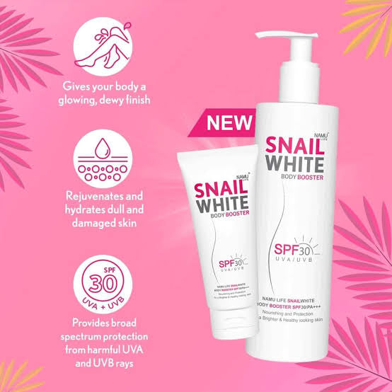 Namu SNAILWHITE Body Booster SPF30/PA+++ 350ml