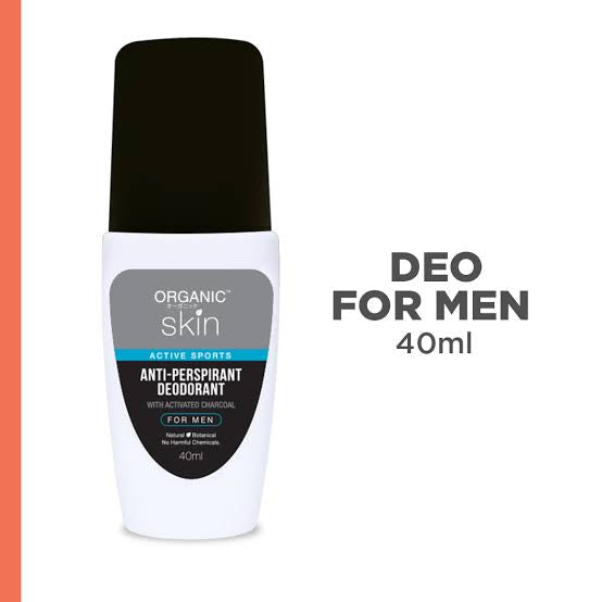 Organic Skin Japan Anti-Perspirant Deodorant For Men 40ml Underarm Whitening Deo RollOn