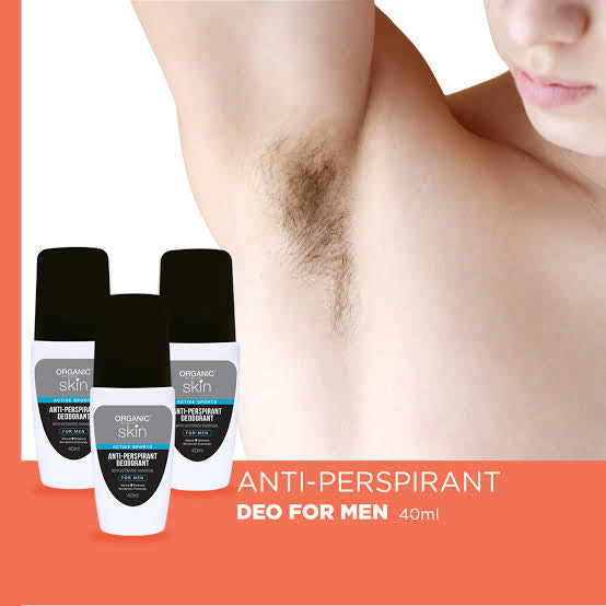Organic Skin Japan Anti-Perspirant Deodorant For Men 40ml Underarm Whitening Deo RollOn