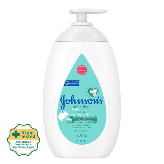 Johnsons Milk + Rice Baby Lotion 500ml