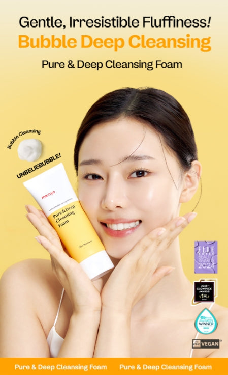 MA:NYO PURE & DEEP CLEANSING FOAM 200ml- SALE ‼️