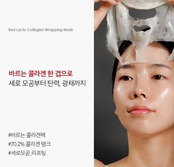 MEDIPEEL Red Lacto Collagen Pore Lifting Mask - SOLD PER PIECE