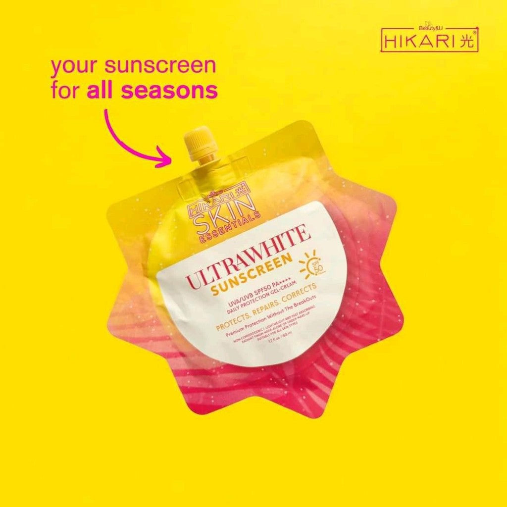 Hikari Ultra White Sunscreen 50ml UVA/UVB SPF50 PA++++