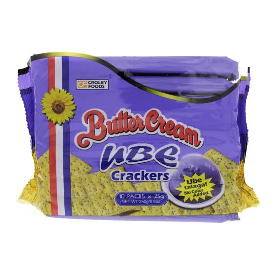 ButterCream Crackers UBE 10x25g