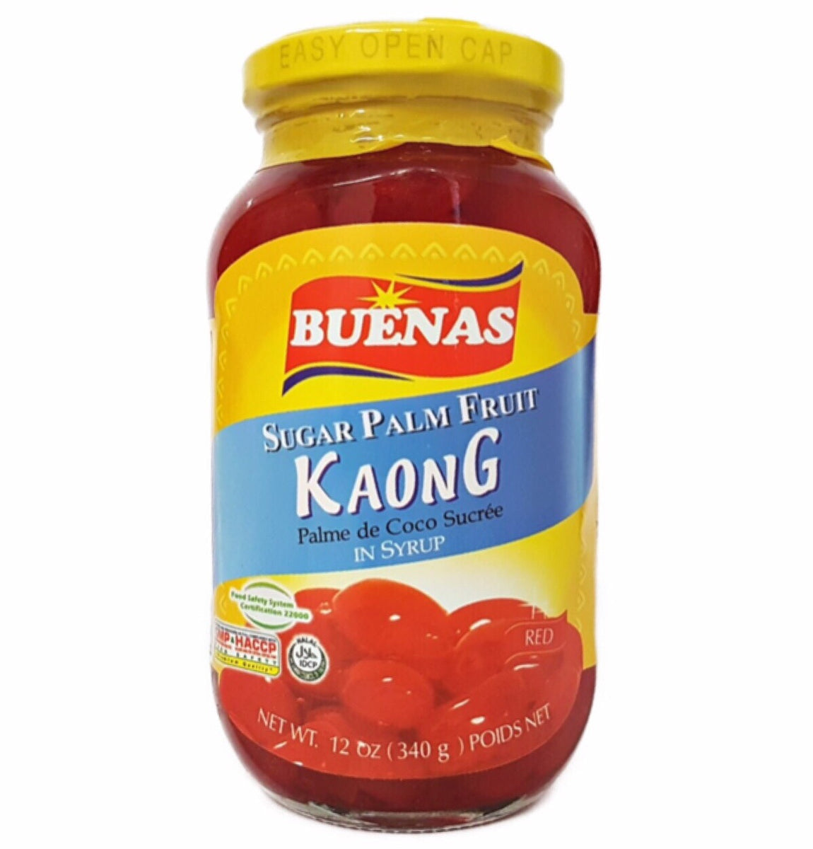 Buenas Palm Fruit (Kaong) Red 340g