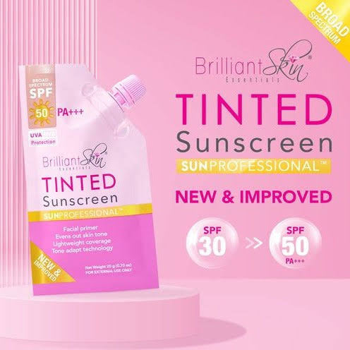 BRILLIANT SKIN TINTED SUNSCREEN SPF50 - 20g