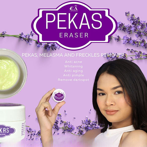 CAPADOSA PEKAS ERASER CREAM (SKIN LIGHTENING CREAM) - 10g