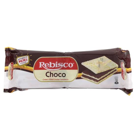 Rebisco Choco Cream Filled Cracker Sandwich 10x32g