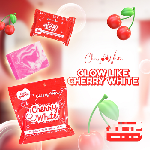 Cherry White Bleaching Soap 5pcs X 75g
