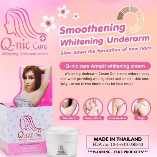 Qnic care Underarm whitening Cream - Pink
