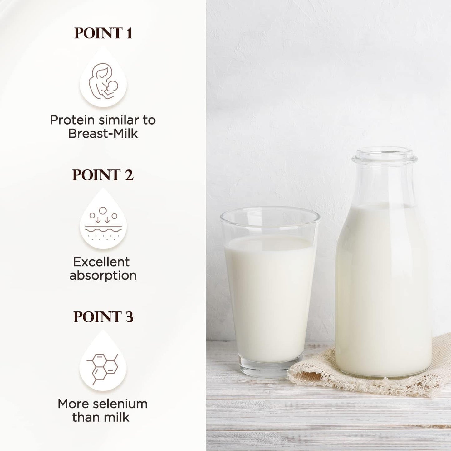 SHOWERMATE Pure and Natural Goat Milk Body Wash (Original), Contains Prebiotics And Leaves Skin Healthy And Vibrant 800ml
