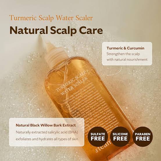 STEAMBASE Turmeric Scalp Water Scaler 250ml