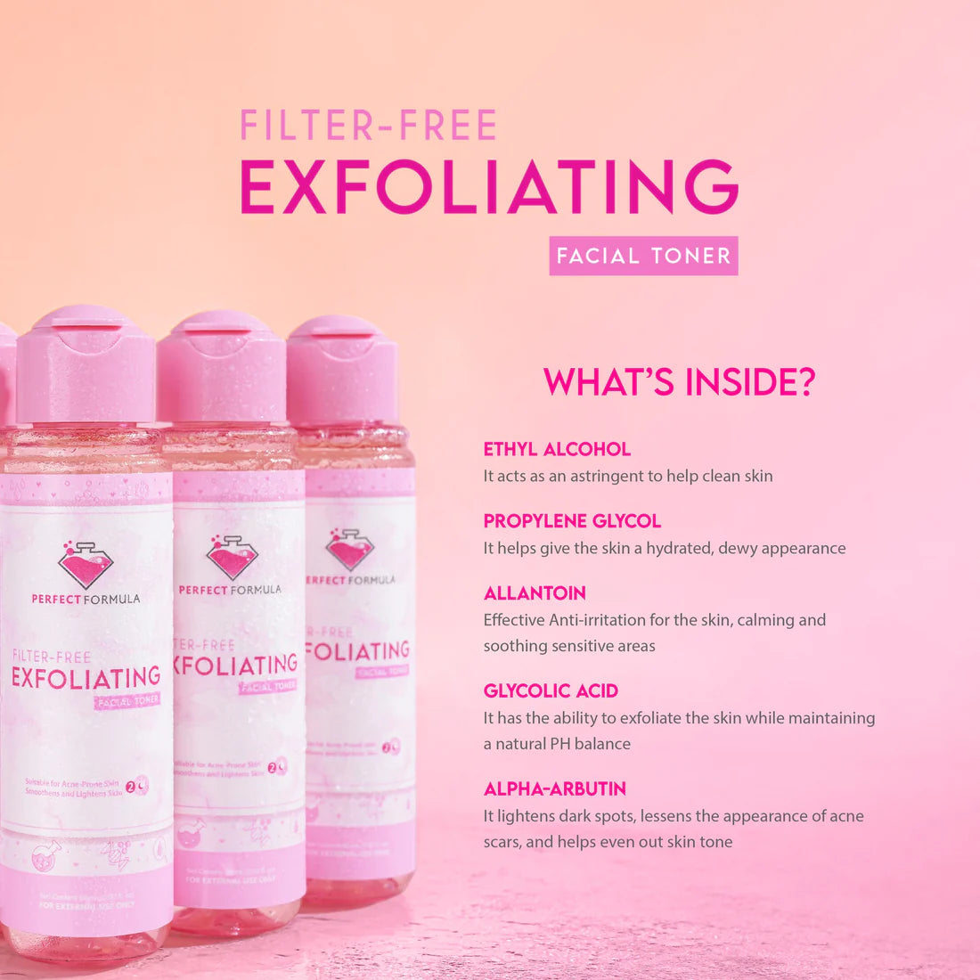 Perfect Formula Filter Free Exfoliating Set MILD