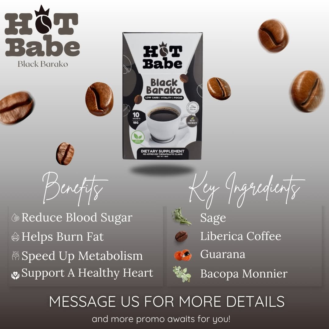 Kiray’s Hot Babe Black BARAKO - 10 sachets