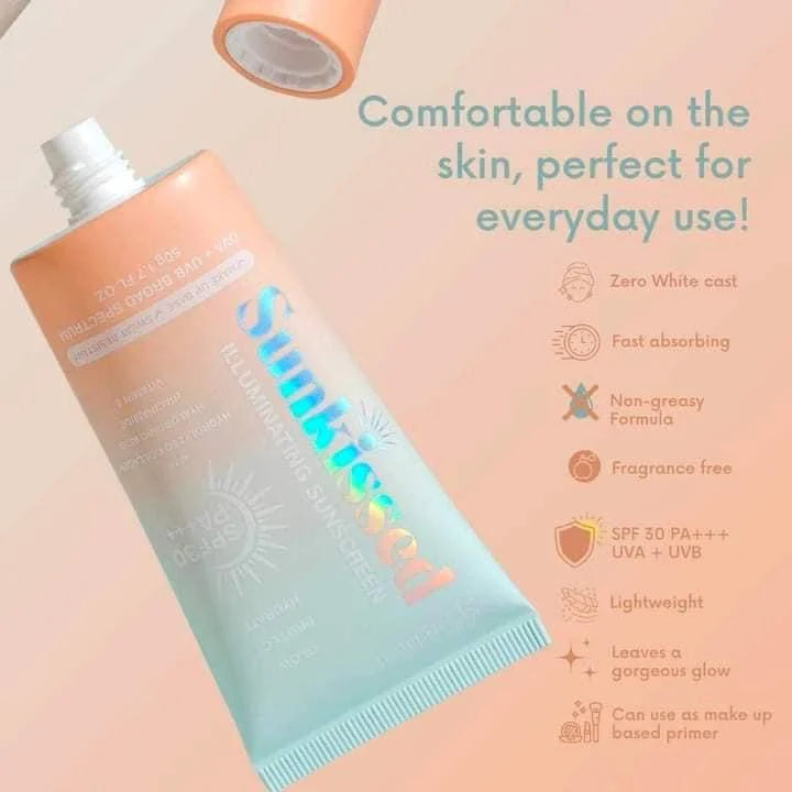 Barefaced Sunkissed ILLUMINATING SUNSCREEN SPF50+ PA+++ 50g