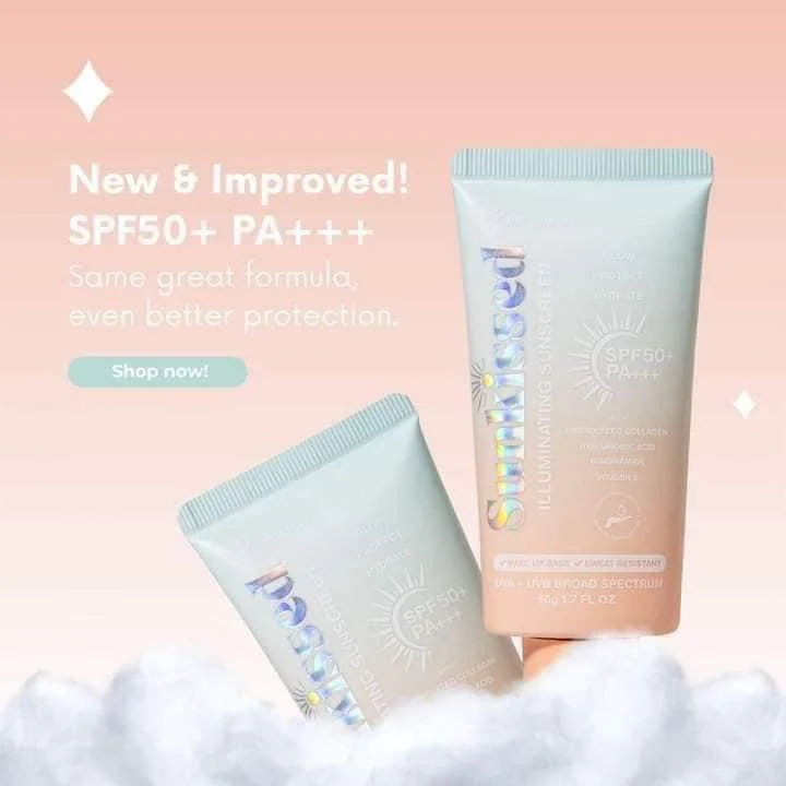 Barefaced Sunkissed ILLUMINATING SUNSCREEN SPF50+ PA+++ 50g