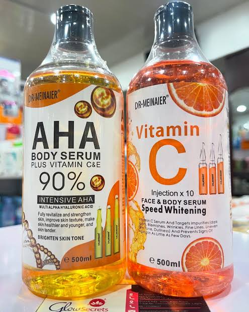 Dr Meinaier Vitamim C x 10 Speed Whitening Serum Face & Body 500ml