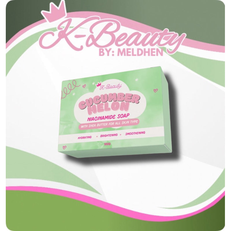 K-Beauty Cucumber Melon Soap by Meldhen