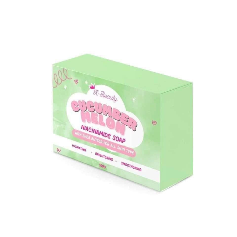 K-Beauty Cucumber Melon Soap by Meldhen