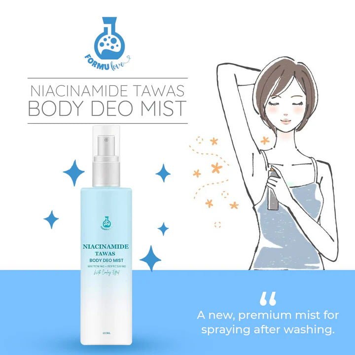 Niacinamide Tawas Body deo mist |100ml