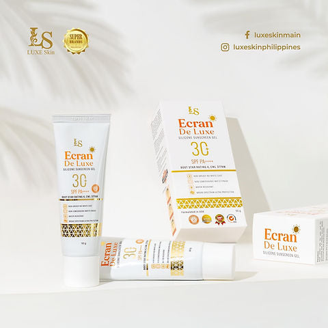 Luxe Skin (Luxe Slim) LS Ecran De Luxe Silicone Sunscreen Gel- 50g