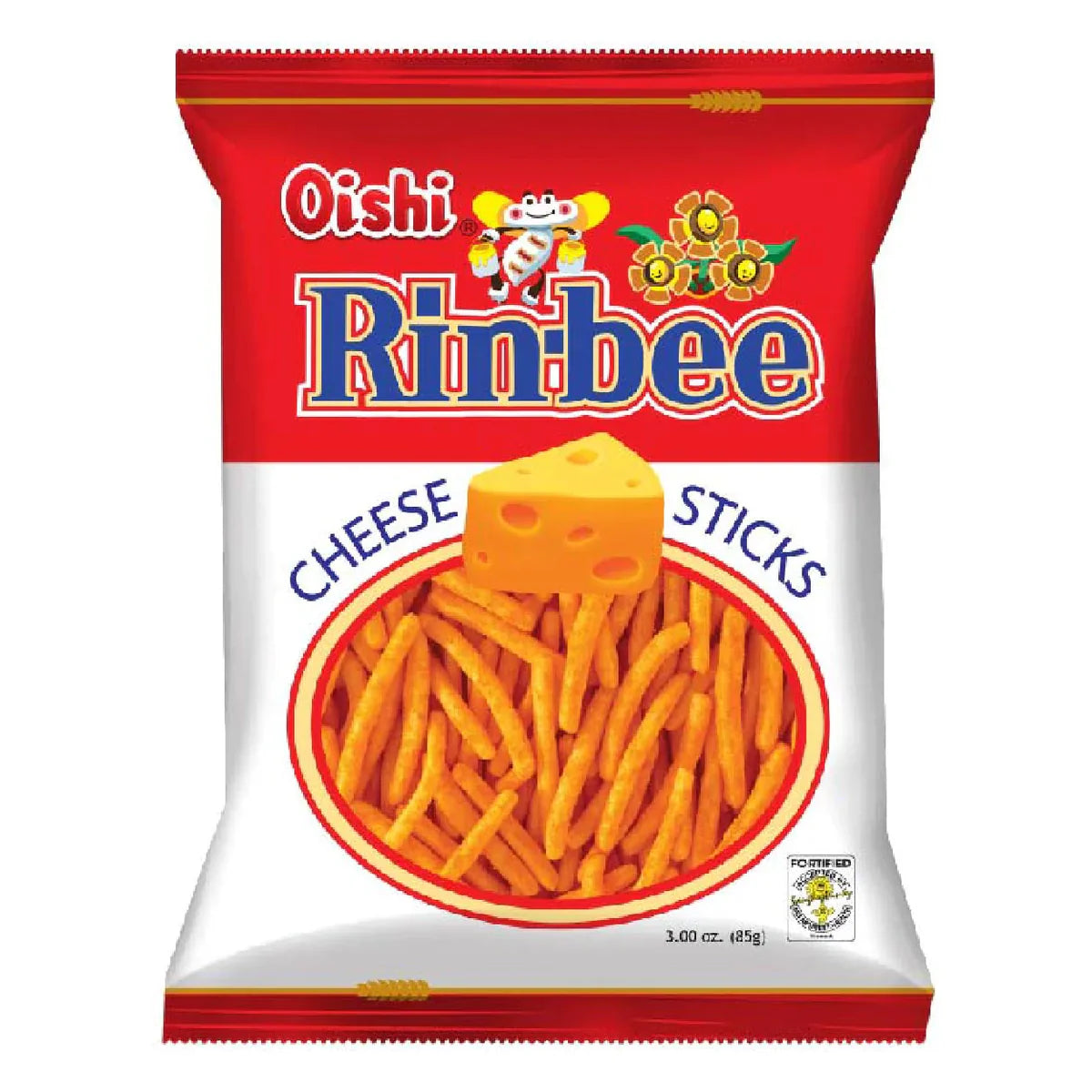 OISHI RINBEE CHEESE STICKS 85G