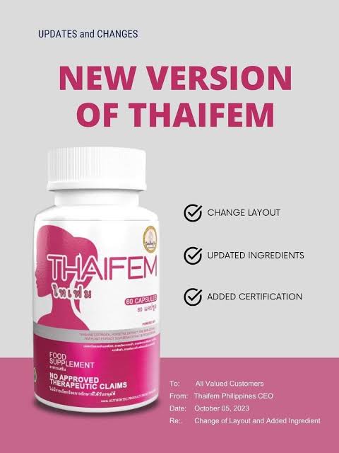 THAIFEM THAILAND 60 Capsules
