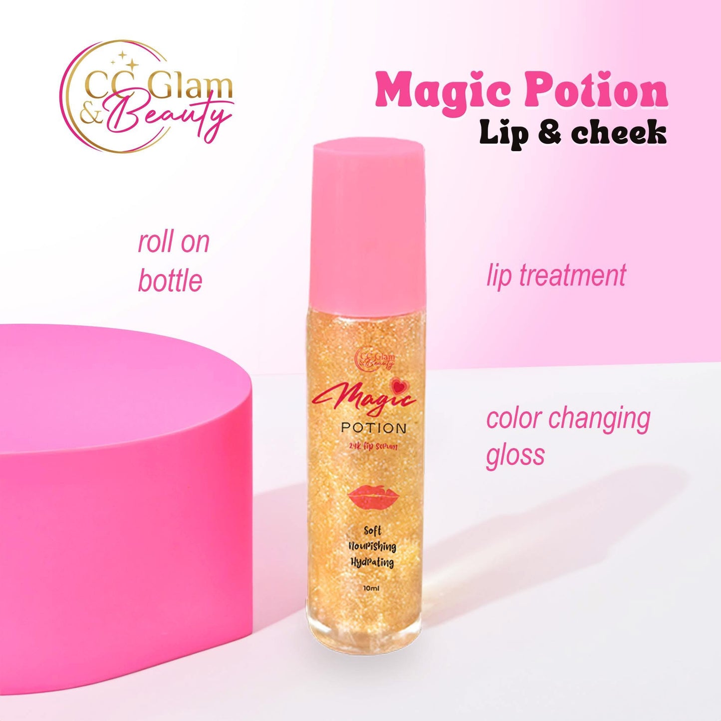 CC Glam & Beauty Magic Potion 24k Lip Serum