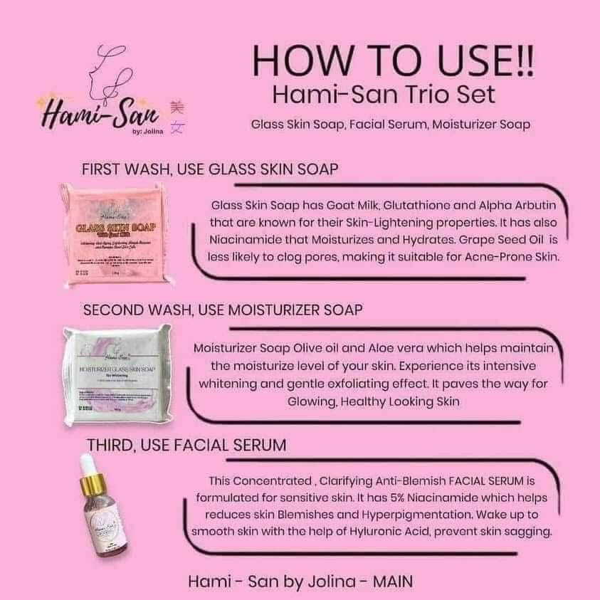 Hamisan Best Trio Set 10x Whitening