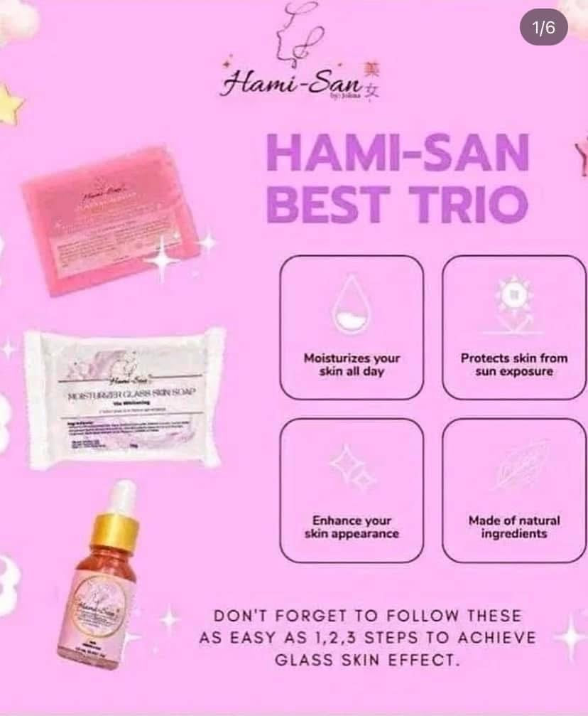 Hamisan Best Trio Set 10x Whitening