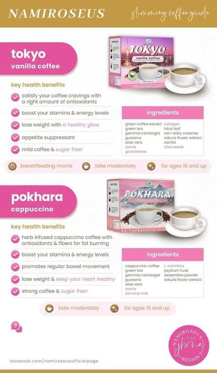 Namiroseus Pokhara Slimming Coffee - 10 Sachets