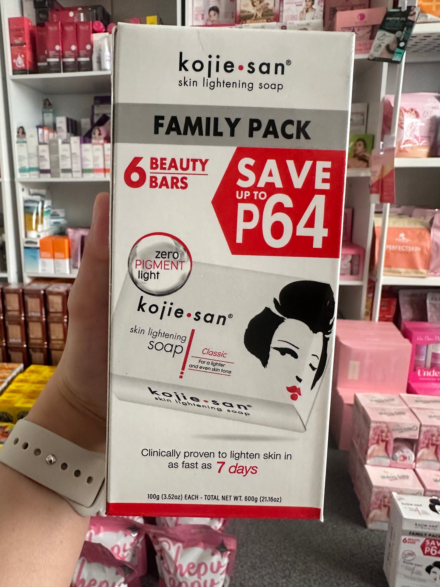 Kojiesan Skin Lightening Soap 100gx6