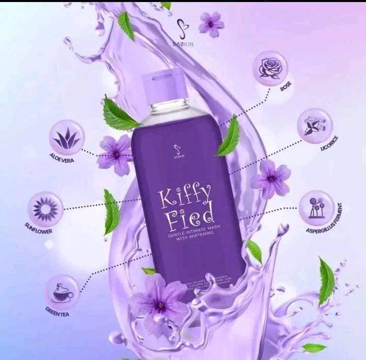 SASKIN Kiffy Fied Gentle Intimate Wash with Whitening 150ml