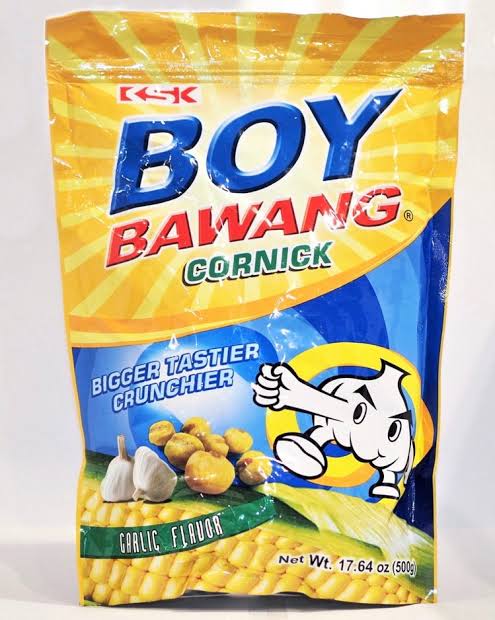 BOY BAWANG GARLIC FLAVOURED FRIED CORN 500g