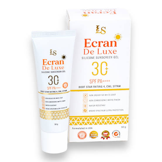 Luxe Skin (Luxe Slim) LS Ecran De Luxe Silicone Sunscreen Gel- 50g