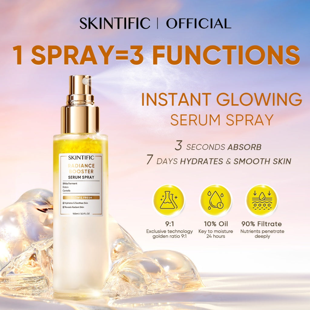 SKINTIFIC Radiance Booster Serum Spray 100ml