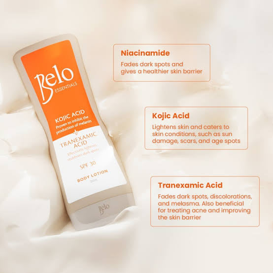 Belo Essentials kojic Acid + Tranexamic Acid Spf 30 - 200ml