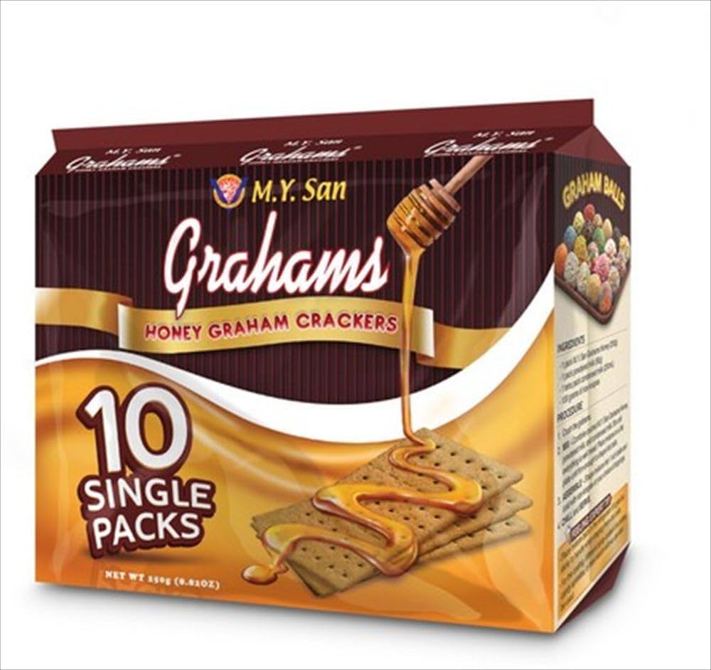 MY SAN GRAHAMS HONEY 10x25g