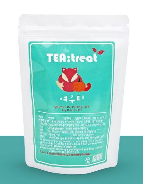 TEA TREAT RED BEAN PUMPKIN Fox Tea 22T